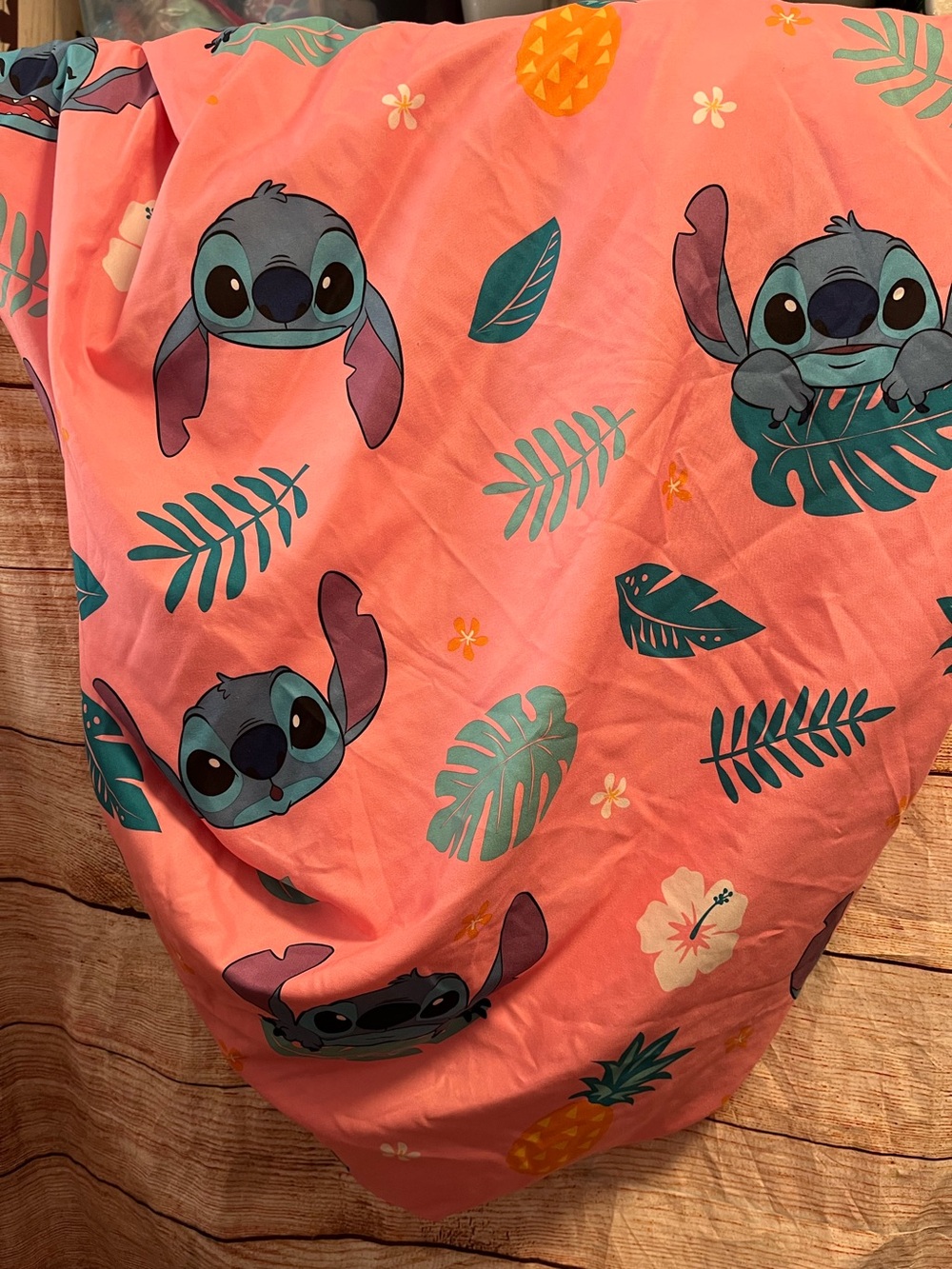 Disney Stitch microfiber sheet-Full size